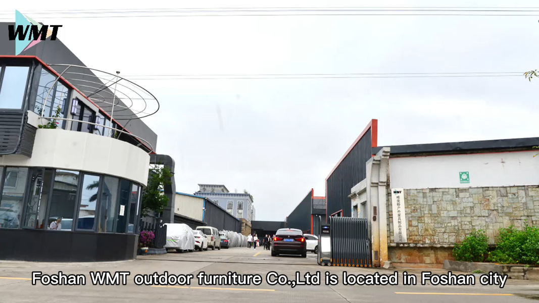 Foshan WMT Outdoor Furniture CO.,LTD. ligne de production du fabricant
